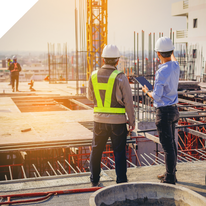 Surveillance de travaux construction